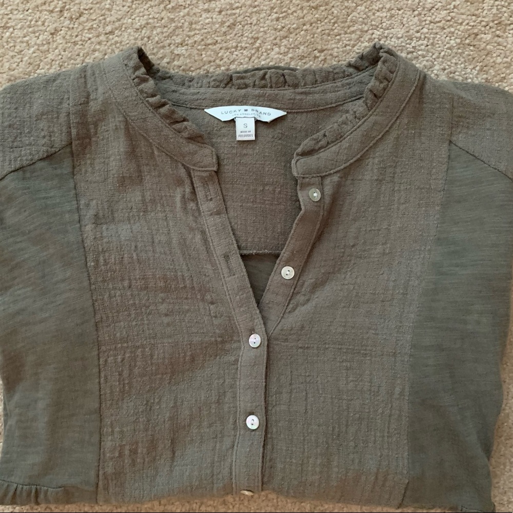 LUCKY BRAND TOP, SIZE Small